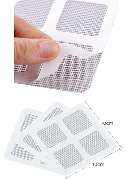 15 Adet Yapışkanlı Kesilerek Kullanılabilir Yırtık Kapı-Pencere Sinekliği Onarım Tamir Bandı modelleri