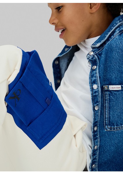 Lastikli Paça Ekru Erkek Çocuk Eşofman Altı IB0IB02572PGB fırsatları