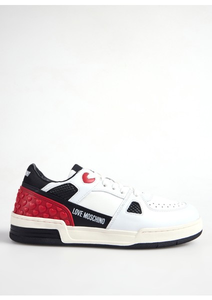 Viskoz Beyaz - Çok Renkli Kadın Loafer JA15084G1N10D