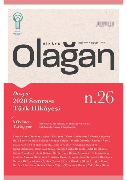 Olağan Hikaye (26. Sayı)
