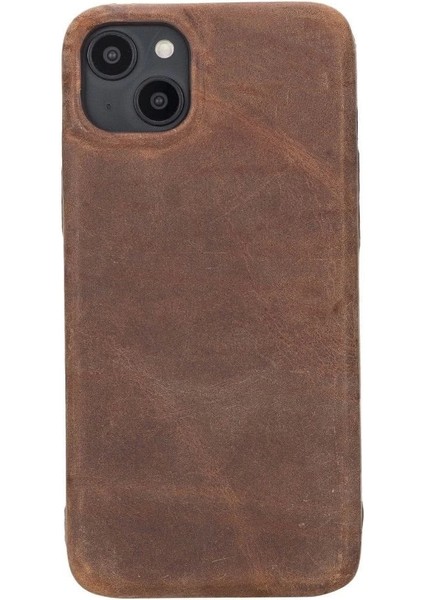 Apple iPhone 14 Plus Uyumlu Deri Arka Kapak Rock G2 indirimleri