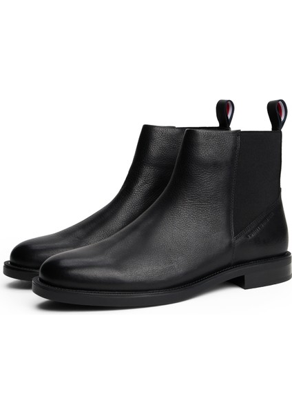 Siyah Erkek Bot Hılfıger Vogue Lth Warm Chelsea fiyatları
