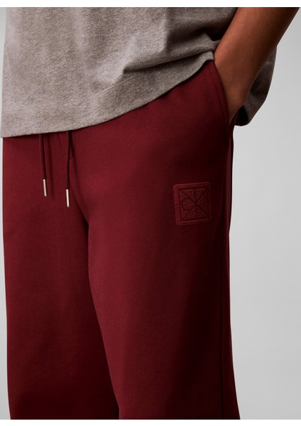 Normal Bel Normal Kırmızı Erkek Eşofman Altı LV04LD239GWCV_PREMIUM Terry Ck Embl modelleri