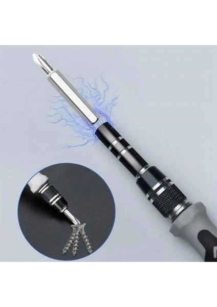 115 In 1 Hassas Tornavida Onarım Alet Manyetik Sürücü Kitli Elektronik Hassas Tornavida Seti