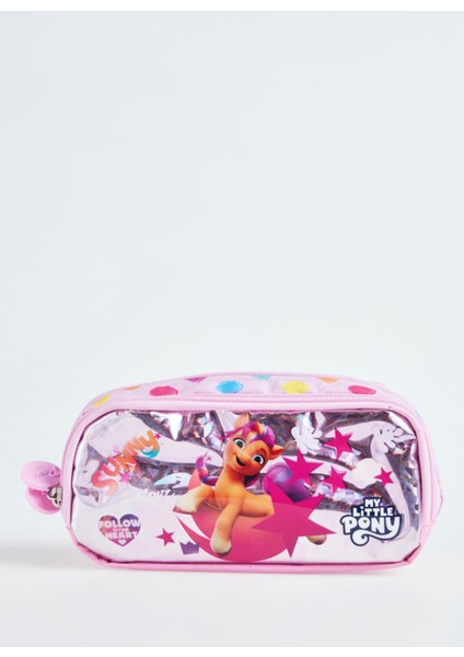 Pembe Kız Çocuk Kalem Çantası 25635-MY Little Pony Kalem Çantası
