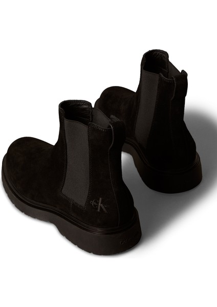 Siyah Erkek Bot Combat Ess Chelsea Boot Su indirimleri