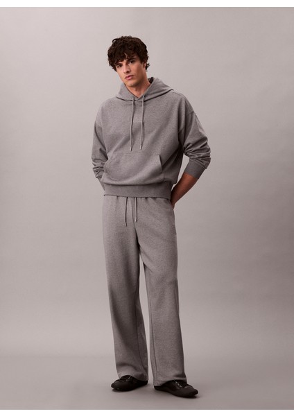 Normal Bel Normal Gri Erkek Eşofman Altı LV04LD239GP7E_PREMIUM Terry Ck Embl