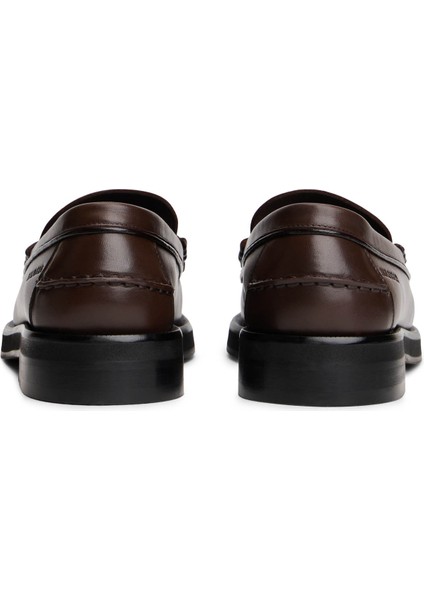Kahve Erkek Klasik Ayakkabı Classıc Hıgh Hılfıger Lth Loafer