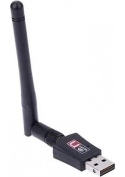 Mini Modem Nano Antenli Kablosuz 600 Mbps USB 20 Wifi Ağ Dağıtıcı Alıcı Wireless Adaptör