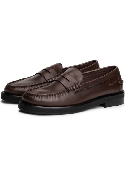 Kahve Erkek Klasik Ayakkabı Classıc Hıgh Hılfıger Lth Loafer fiyatları