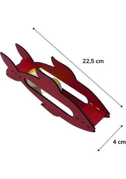 Kediler Için Ahşap 2 Toplu Eğimli Sevimli Balık Şeklinde Eğitim Amaçlı Oyuncak fiyatları