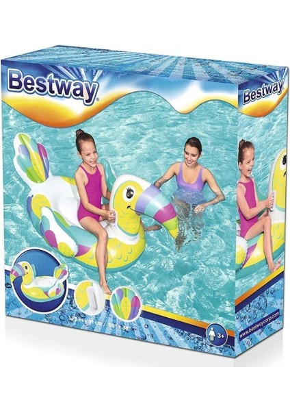 Bestway Tutunmalı Papağan Binici 173X91 cm - 41437 (Lisinya)
