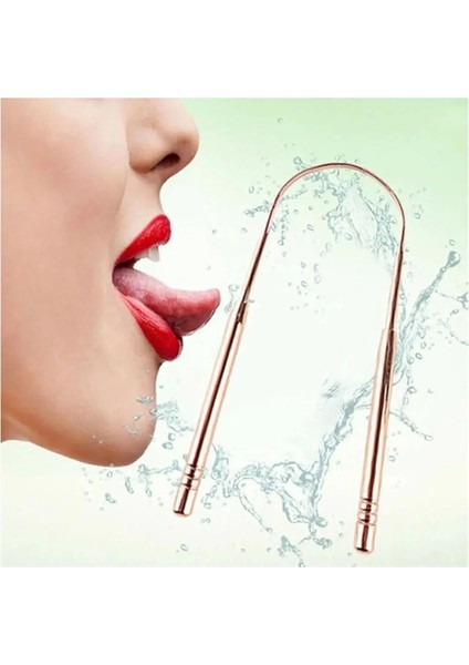 Hijyenik Dil Kazıyıcı Temizleme Dil Sıyırıcı Dil Temizleyici Bakır Hilal - Lisinya fiyatları