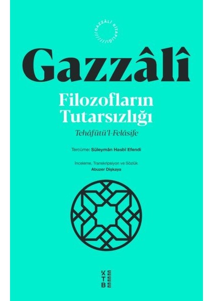 Filozofların Tutarsızlığı