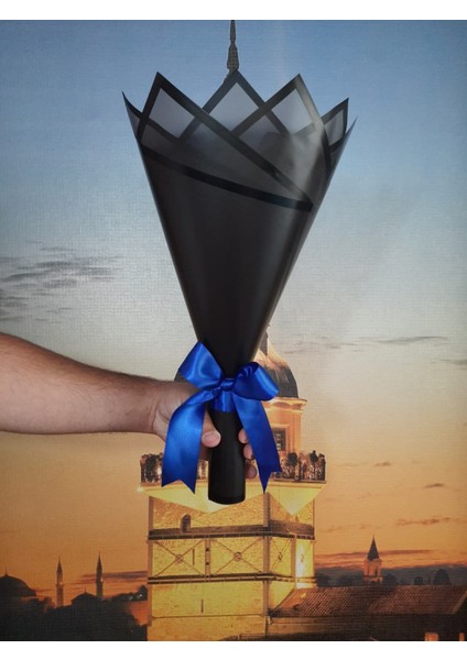 20 Li LED Işıklı Solmayan Gül Buketi Trabzon Spor Taraftar Buketi modelleri