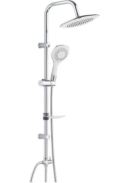 5+1 Fonksiyonlu Duş Robotu Tepe Duş Seti Duş Başlığı Sistemi Seti Yağmurlama Duş Robotu ( Lisinya )