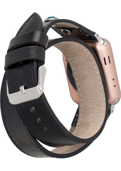 Apple Watch Uyumlu Deri Kordon 38-40-41MM Dt Ft Rst1 fiyatları