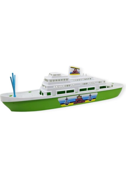 Transatlantik Yolcu Gemisi 45 cm - Yeşil (Lisinya)