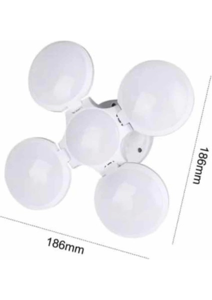 Kamp Lambası Güneş Enerjili Solar 5 Kanatlı Katlanır Lamba Karavan indirimleri