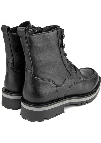 Deri Siyah Kadın Bot 725030-001 modelleri