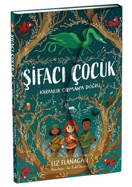 Şifacı Çocuk 1 - Karanlık Orman'a Doğru (3 Boyutlu Kapak)