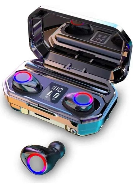 Yeni Nesil Bluetooth Kulaklık Uzun Pil Ömrü El Fenerli Dijital Şarj Göstergeli indirimleri