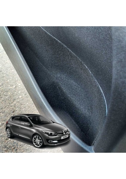 Renault Megane 3 Uyumlu Konfor Seti -Tüm Model Yılları / Araç Içi Saklama Gözleri Ses Giderici Kumaş Kaplama
