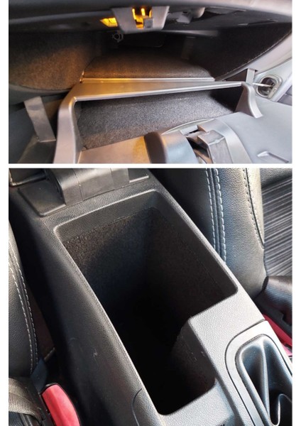 Renault Megane 3 Uyumlu Konfor Seti -Tüm Model Yılları / Araç Içi Saklama Gözleri Ses Giderici Kumaş Kaplama modelleri