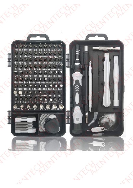 115 Parça Çok Fonksiyonlu Cep Telefon, Bilgisayar, Saat, Elektronik Cihaz Tamiri Için Hassas Tornavida Seti