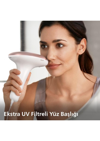 lumea Advanced Ipl Tüy Alma Cihazı, 2 Ayrı Başlıklı (Yüz & Vücut) Cilt Tonu Sensörlü Lazer Epilasyon Cihazı + Tüy Alma Cihazı + Tıraş Makinesi + Mutfak Tartısı (Onerous)