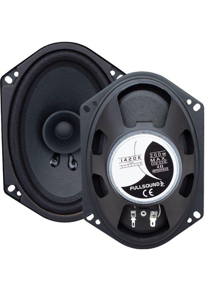 1420K Ford Oval 200 Watt 2 Yollu 5x7 cm Ikili Takım Oto Hoparlör fiyatları