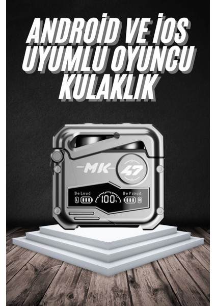 Bluetooth Kulaklık Dokunmatik Kontrol Tws Kablosuz Kulaklık Hi-Fi Stereo