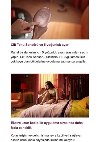 Lumea Ipl Tüy Alma Cihazı, Çantalı, Yüz Temizleme Cihazı Hediyeli, Yüz/vücut/hassas Bölge Kullanımı, Cilt Tonu Sensörü ile Güvenli Epilasyon + Mutfak Tartısı (Onerous) fırsatları