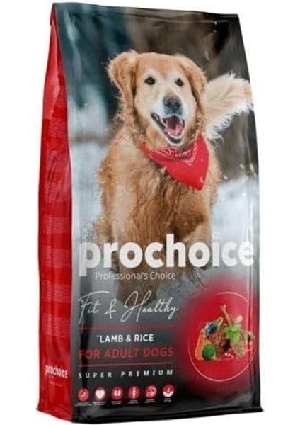 Fit & Healthy, Yetişkin Köpekler Için, Hipoalerjenik, Kuzu Etli ve Pirinçli Kuru Mama, 3 fiyatları