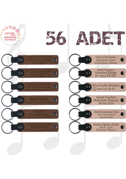 A Kahve & Pudra, Kitapçı Müşterilerine Özel Sürpriz, 56’li Set, Kişisel Yazılı Deri Hediyelik