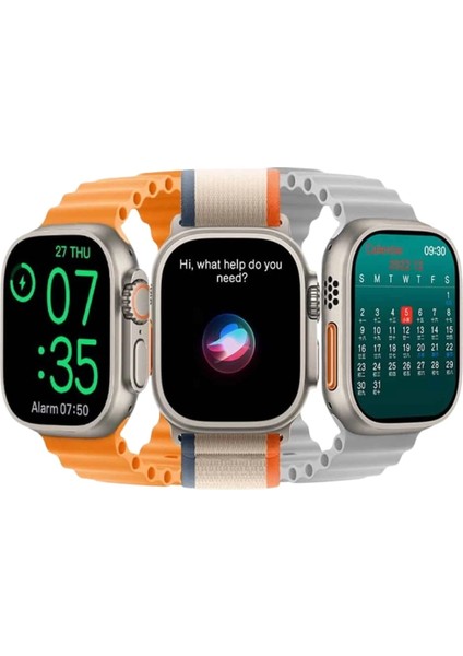Akıllı Saat Kol Saati Android ve Ios Uyumlu Nabız Ölçer Sesli Asistan fırsatları