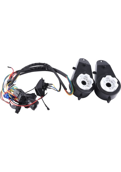 Çocuklar Elektrikli Araba Dıy Modifiye Kablolar ve Anahtar Kiti, Kids Elektrikli Araba 4WD Ride Toys Aksesuarları Motorlu (Yurt Dışından)