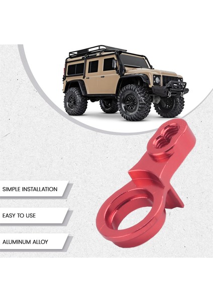 25T Metal Ayarlanabilir Sönümleme Servo Kol Servo Korna 1/10 Rc Prıgler Araç Traxxas Trx4 Trx-4 Trx6 Yükseltme Parçaları, 1 (Yurt Dışından) fırsatları
