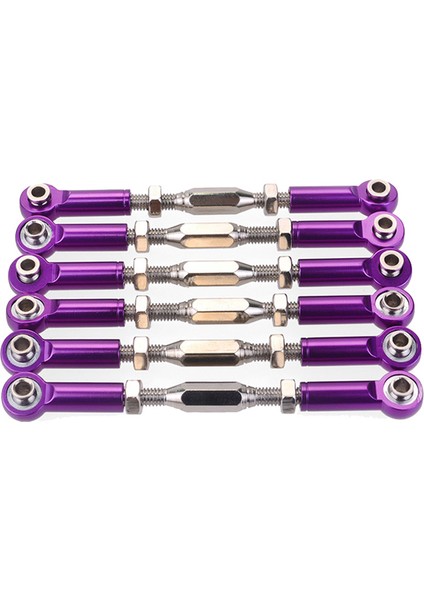6pcs 71-86MM Alüminyum Turnikli Çubuk Direksiyon Rc 1/10 Redcat Traxxas Hsp Zd Yarışı Hpı Canavar Kamyon-Moral (Yurt Dışından) fırsatları