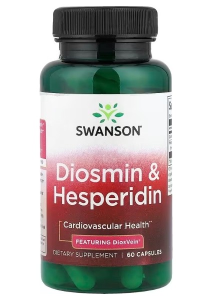 Swanson, Diosmin & Hesperidin, 60 Capsules