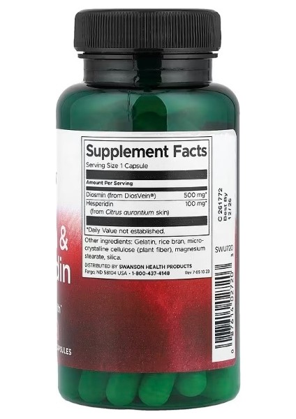 Swanson, Diosmin & Hesperidin, 60 Capsules fiyatları