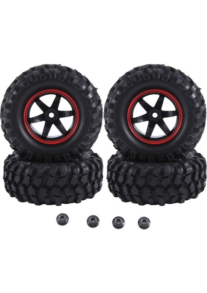 4pcs 96MM 1.9 Inç Kauçuk Lastikler/lastikler ve Eksenel SCX10 Için Tekerlek Jantları D90 Tamiya CC01 1:10 Rc Rock Crawler Araba, A (Yurt Dışından) fiyatları