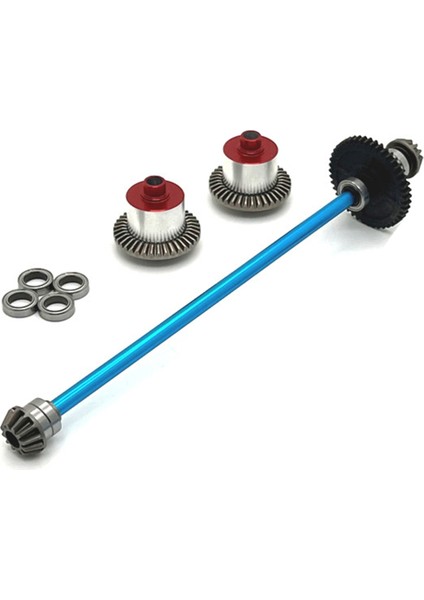 Rc Araba Yükseltme Sürüş Şaftı Diferansiyel Ikinci Kat Seti Wltoys 144016 Rc Araba Yükseltme Parçaları Mavi (Yurt Dışından) fiyatları
