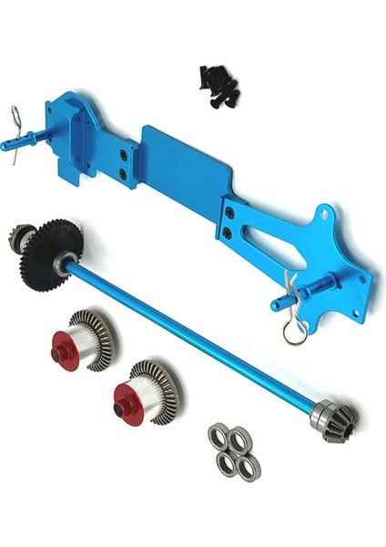 Rc Araba Yükseltme Sürüş Şaftı Diferansiyel Ikinci Kat Seti Wltoys 144016 Rc Araba Yükseltme Parçaları Mavi (Yurt Dışından) fırsatları