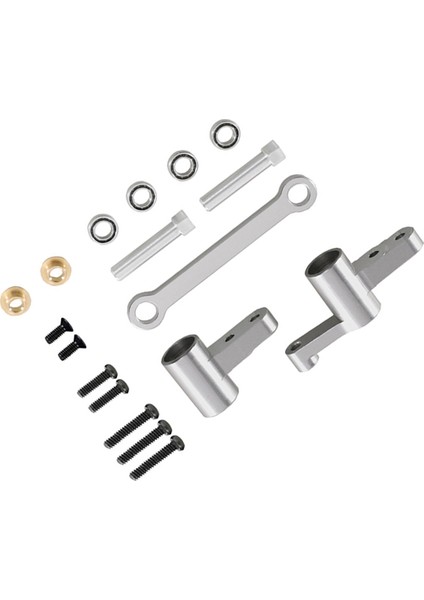 Direksiyon Montajı Direksiyon Şaftı Yükseltme Kiti Mjxhyper Go 14209 14210 H14BM 1/14 Rc Araba Yükseltme Parçaları Gümüş (Yurt Dışından) indirimleri