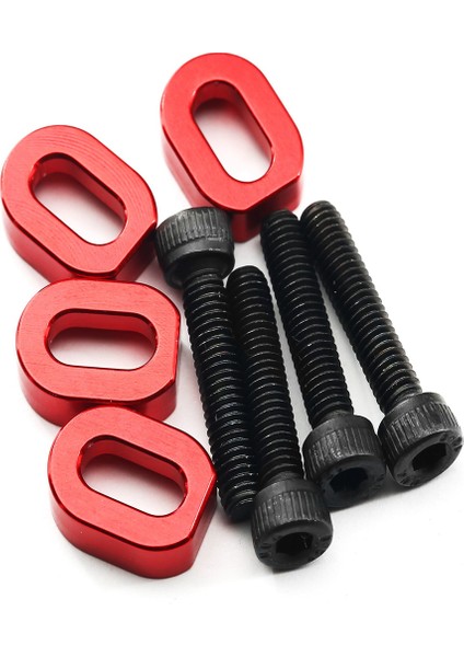 Traxxas Için Vidalar Kiti ile Alüminyum Alaşım Sabitleme Motor Taban Takviyesi 1/5 X-Maxx 6s Canavar Kamyon Aksesuarları Kırmızı (Yurt Dışından) modelleri