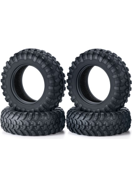 4pcs Kauçuk Lastikler 42X15MM Tekerlek Lastik Lastik Kyosho Mini-Z 4x4 Suzuki Jimny Rc Paletli Araba Yükseltmeleri Parçaları Parçalar (Yurt Dışından)