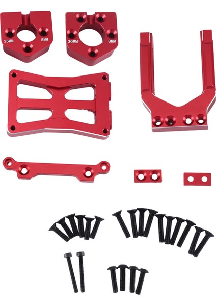 Metal Yükseltilmiş Motor Montaj Koltuğu Traxxas Için Hızlı Sökme 1/5 X-Maxx Xmaxx 6s 8s 1/6 Xrt Rc Araba Yükseltme Parçaları, 1 (Yurt Dışından) indirimleri