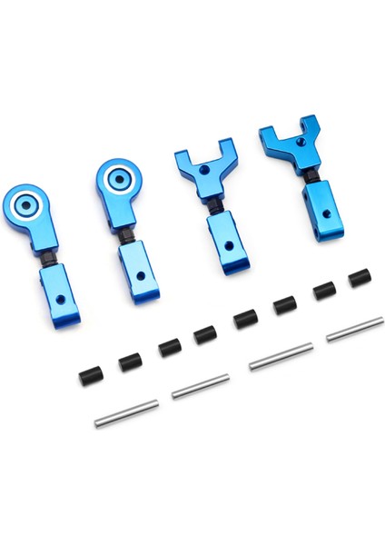 1/10 Tamiya TT02 Modifiye Rc Drift Arabası Uzaktan Kumanda Arabalar Yükseltme Aksesuarlar Mavisi Alt Kol (Yurt Dışından)