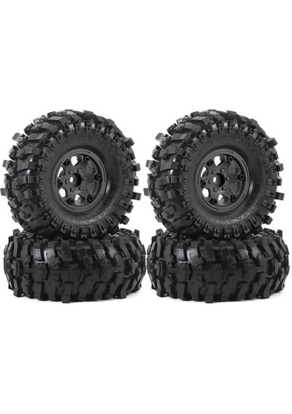 4pcs 1/10 Rc Otomobil Traxxas Eksenel SCX10 C Araç Aksesuarları Siyah (Yurt Dışından)